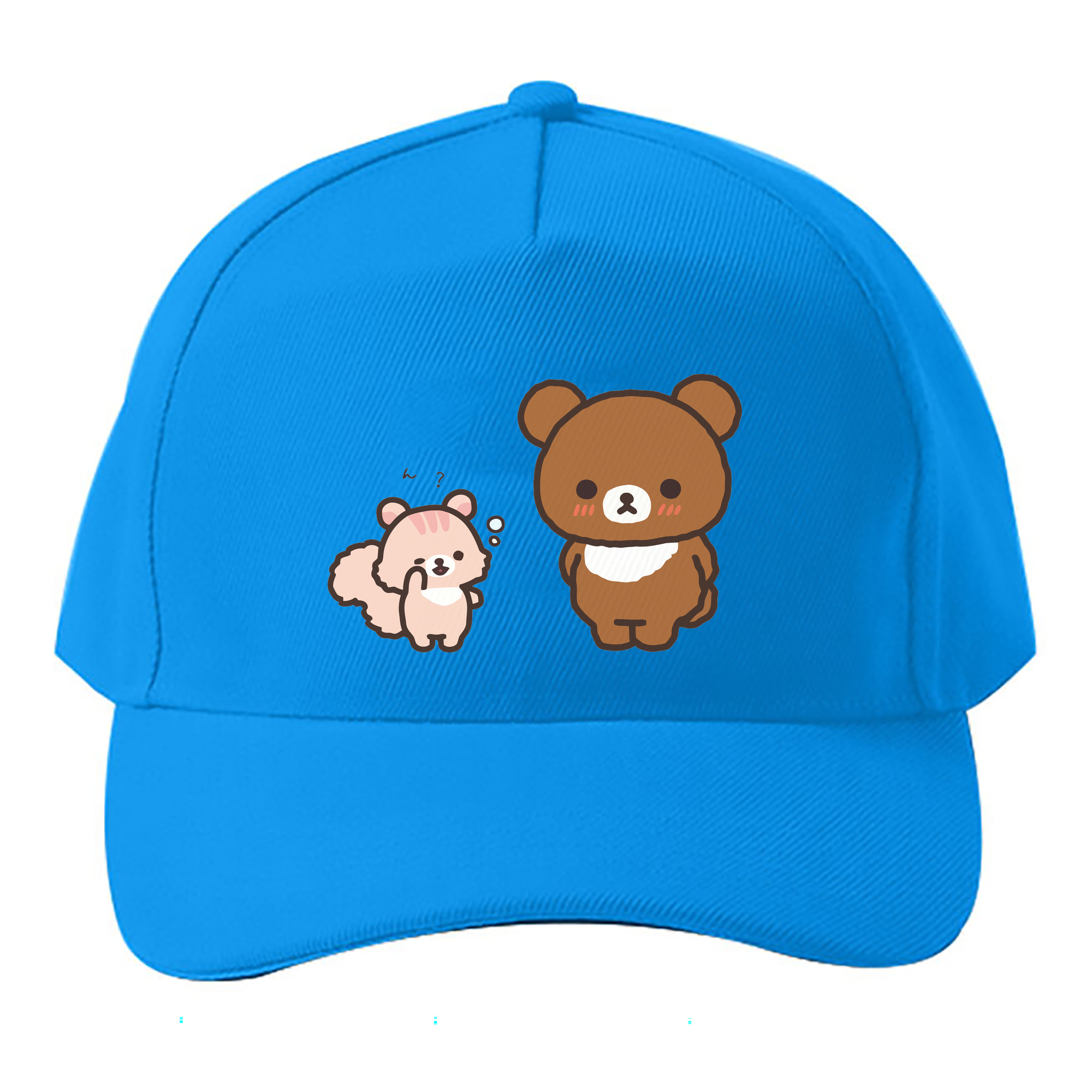 （画像用） リラックマ リラックマ キイロイトリ Rilakkuma Korilakkuma Kiiroitori ベースボールキャップ 綿100％ 男女兼用 帽子 スポーツ